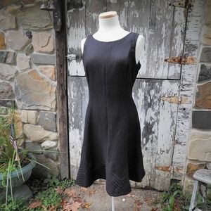 LOVELY Calvin Klein Black Sleeveless Dress sz 12